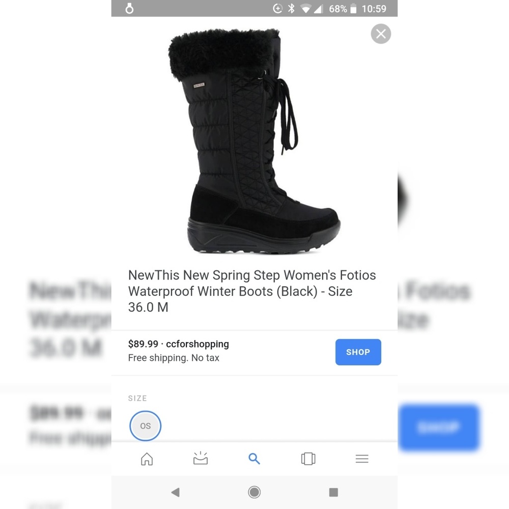 ❌SOLD NWOT Spring Step Fotios Winter Boots❌